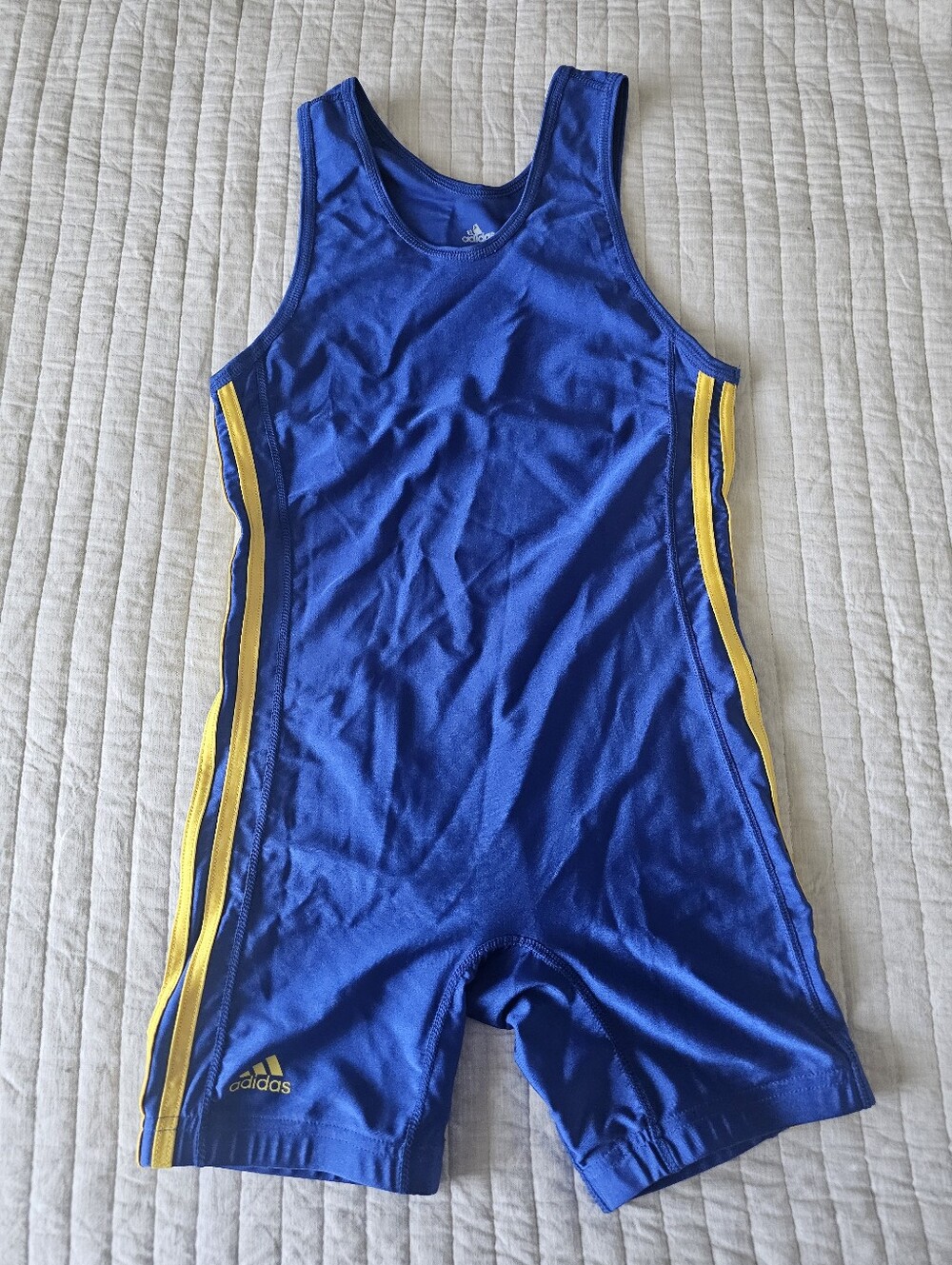 Men's adidas Athletic Wrestling Singlet Size Medium